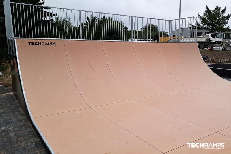 Skatepark realizzato nel 2023 - Monte Siwierska