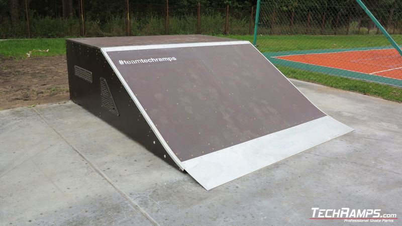 Bank ramp skatepark Grudziądz