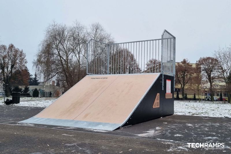 Techramps skatepark - Sulechow 