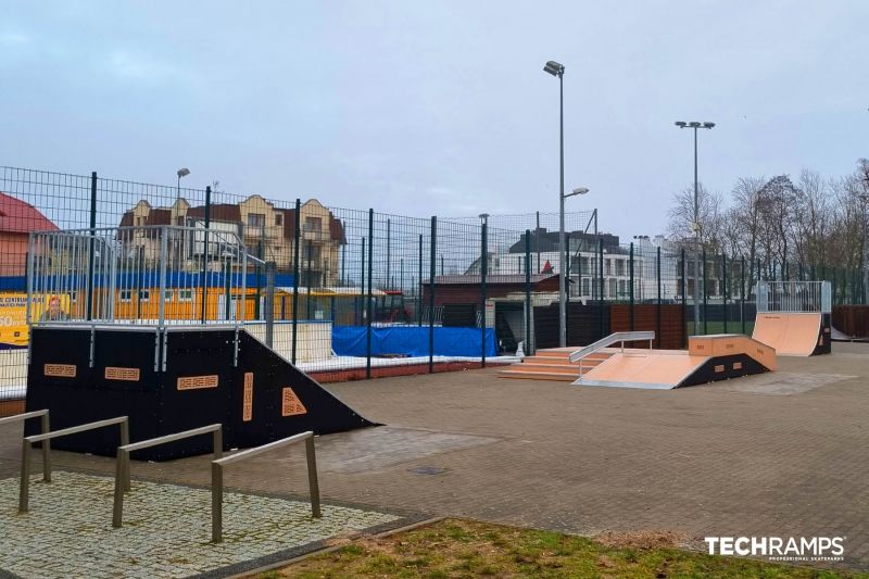 Pobrežná rampa - skatepark Dziwnów 