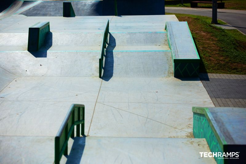 beton skatepark zielonka