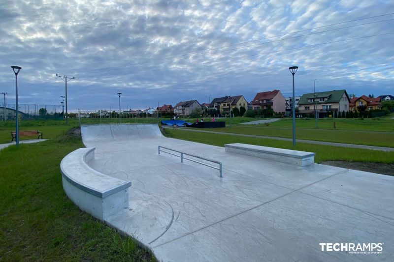 Betonový skatepark Chęciny