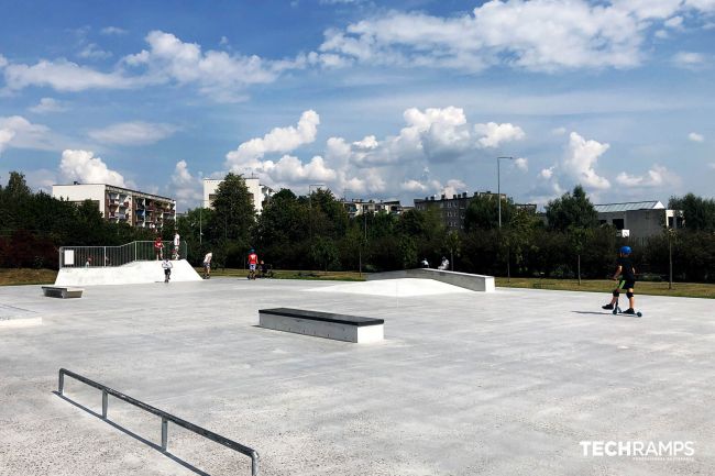 Betónový skatepark LC - Poznaň