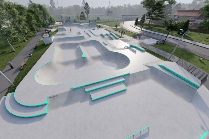 Betónový skatepark