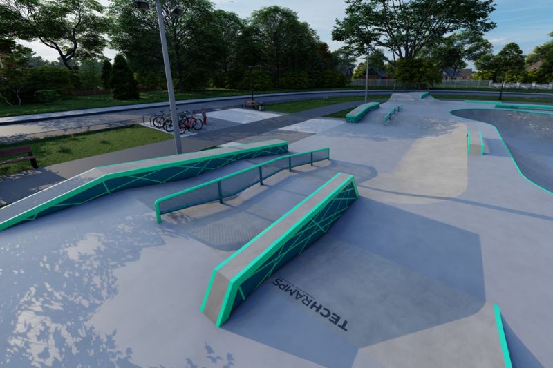 Betonový skatepark