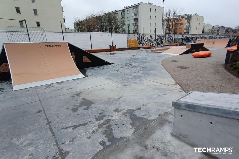 modulární skatepark 