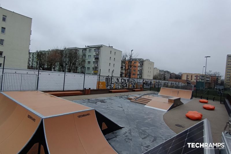 modulární skatepark 