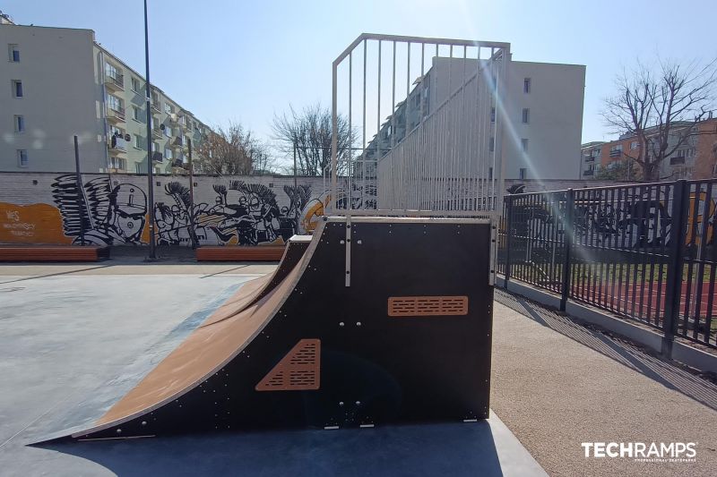 modulární skatepark 