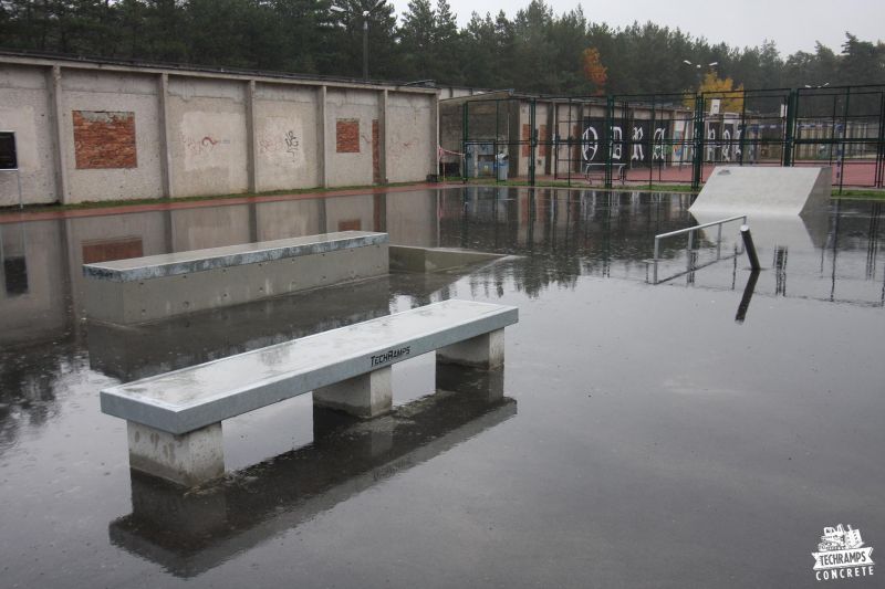 betonowy skatepark w Opolu