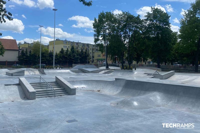 Betonowy skatepark - Puławy 