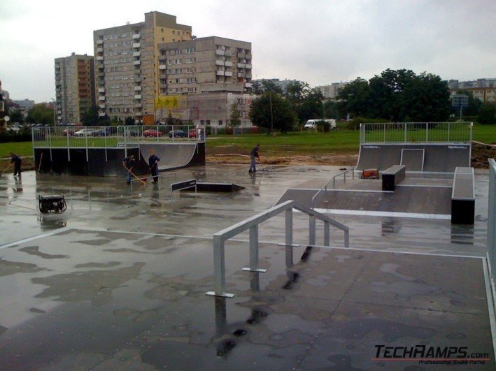 budowa skateparku w tychach