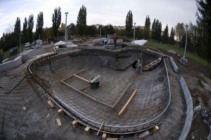 Budowa skateplazy w Krakowie