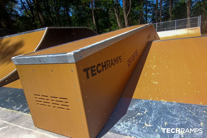 Conception et construction de skateparks Projets de skateparks