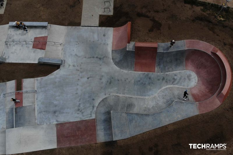 Conception et construction de skateparks en béton