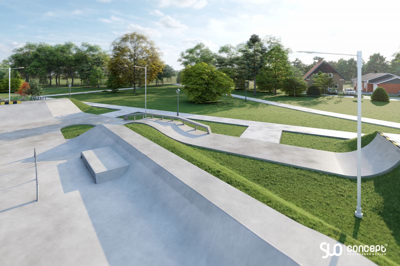 Scinawa skatepark project