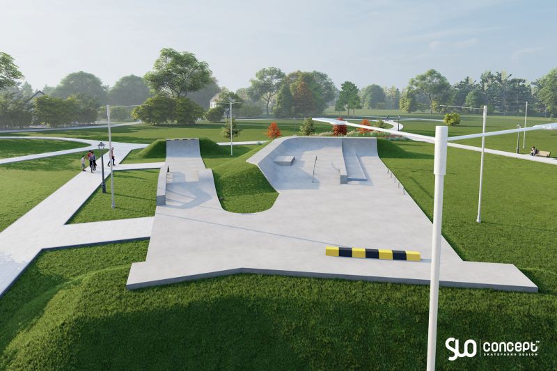 Scinawa skatepark project