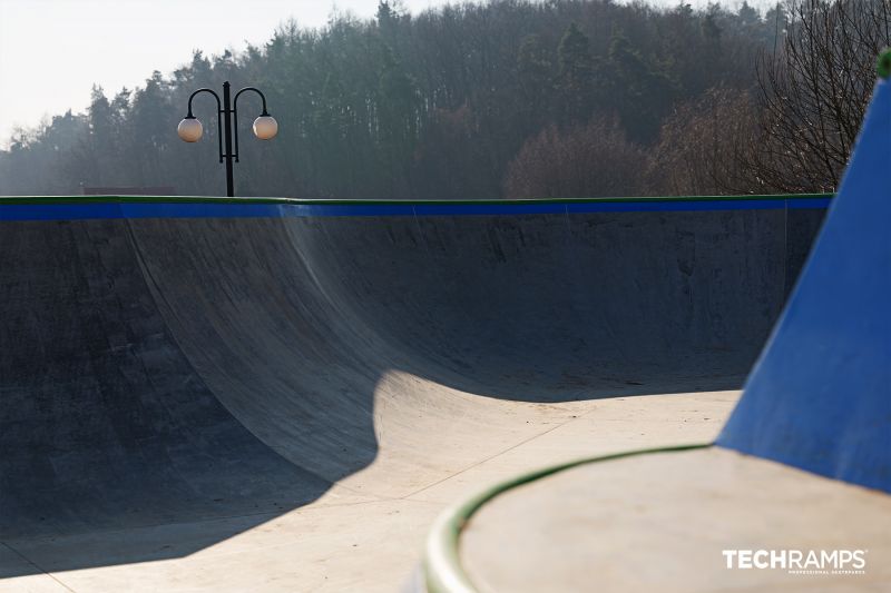 techramps skatepark de hormigón