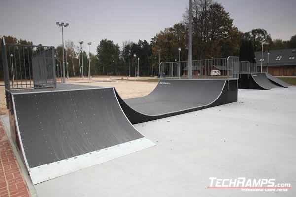 Dąbrowa górnicza Skatepark panorama