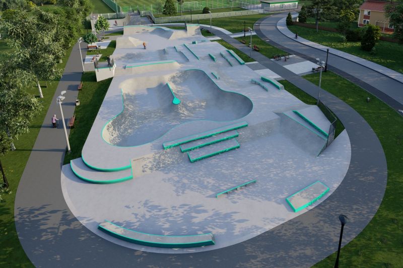 Design og konstruktion af betonskateparker 