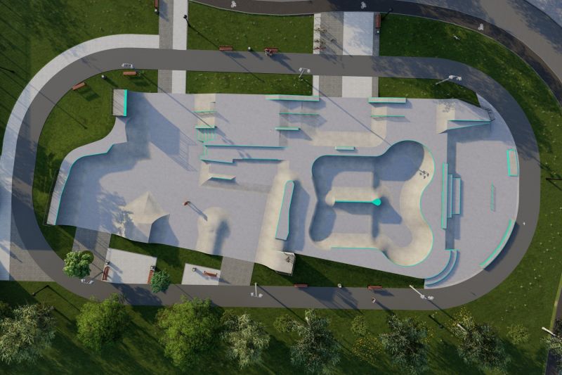 Diseño y construcción de skateparks de hormigón 