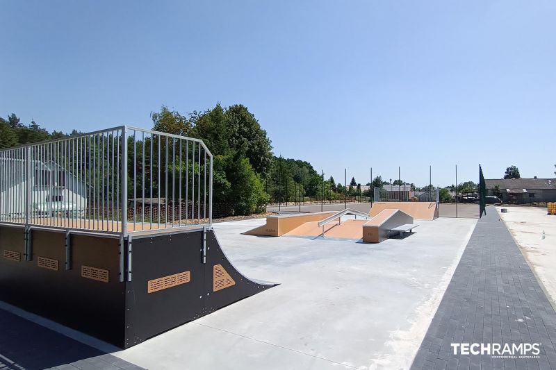 Skatepark w technologii modułowej w Seroczynie