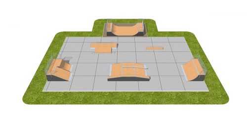 Esempio di skatepark SM015