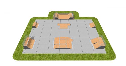 Esempio di skatepark SM016