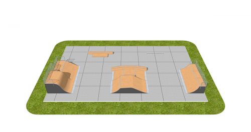 Esempio di skatepark SM017