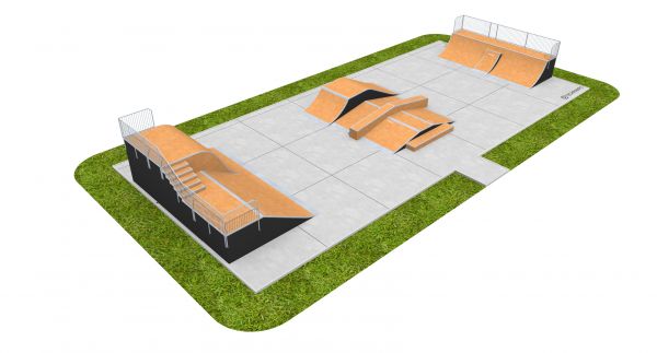 Exemple de skatepark PSM12