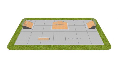 Exemple de skatepark SM008