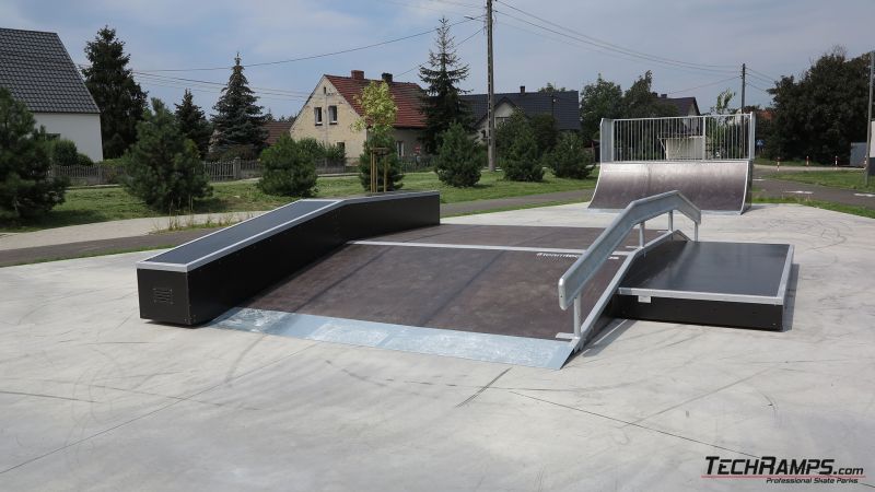 Skatepark με τυποποιημένη τεχνολογία 