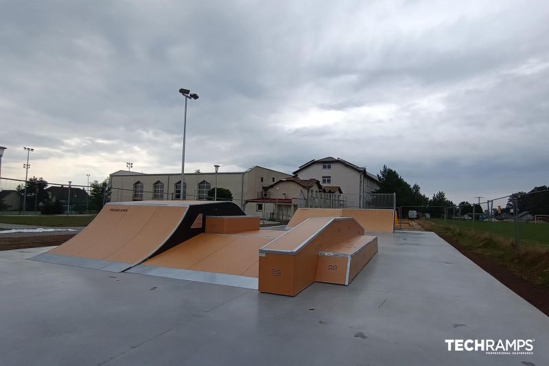 Funbox - skatepark Hażlach 