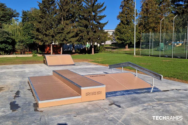 Modulær skatepark - Śmigiel (Kościuszki 20)