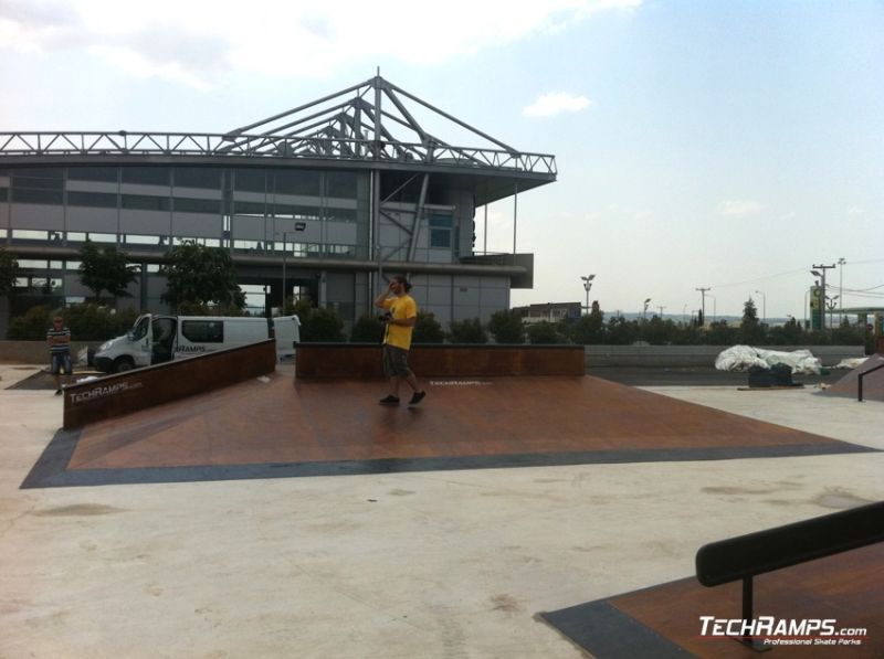 Grecja Thessaloniki  - skatepark