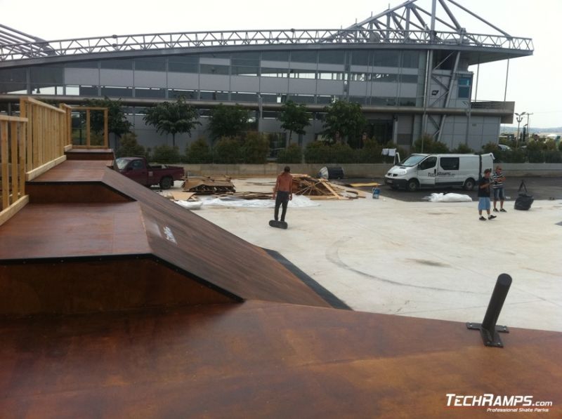 Grecja Thessaloniki  - skatepark