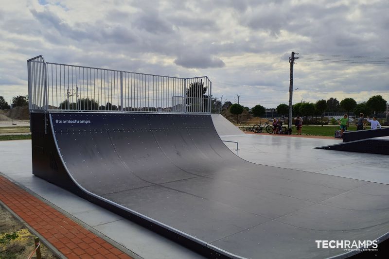 Minirampa - skatepark Kostrzyn 