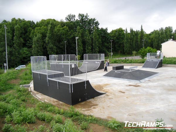 Hiszpania Skatepark Olot