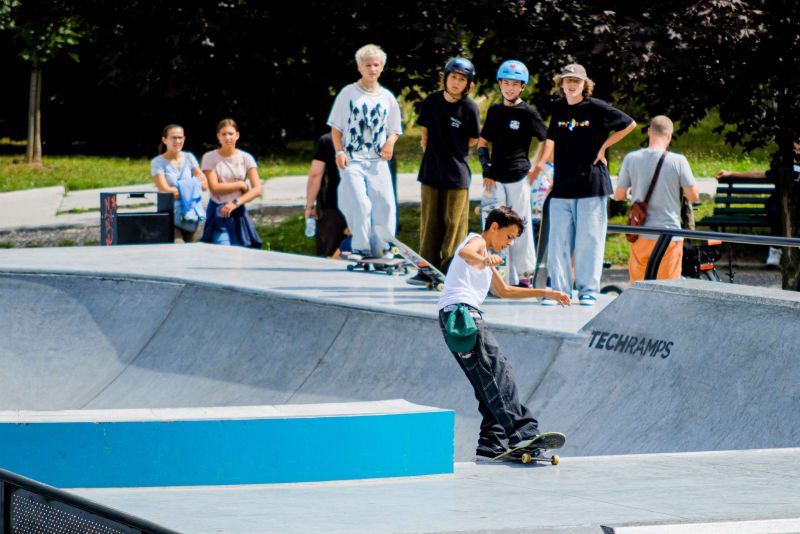 Inauguración del skatepark - Kraków Widok
