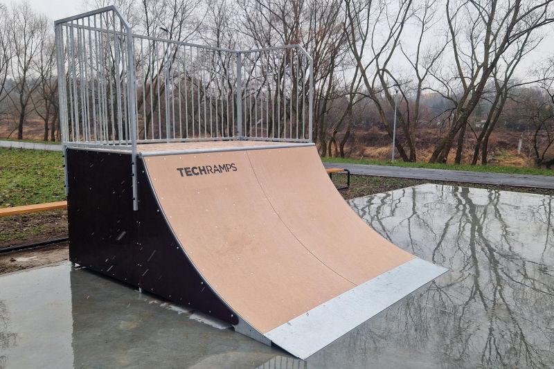 Steel skatepark - Yaroslavl