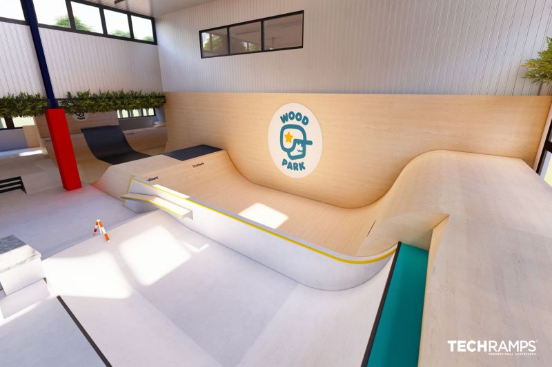 Krytý skatepark vo Varšave