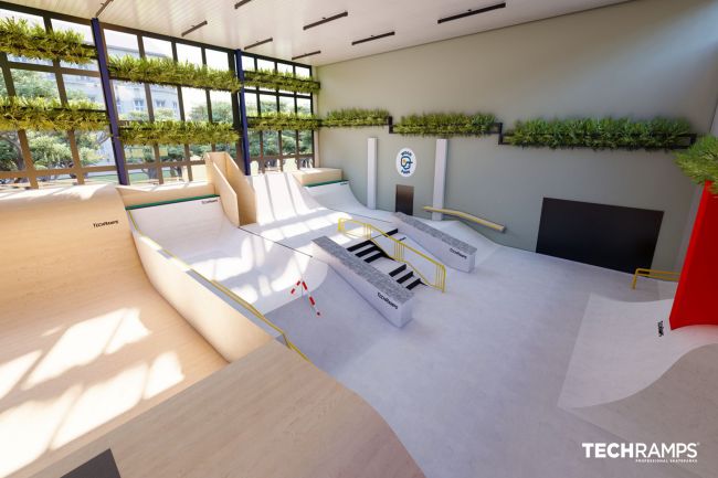 Kryty skatepark w Warszawie – Woodpark Kryty skatepark w Warszawie – Woodpark