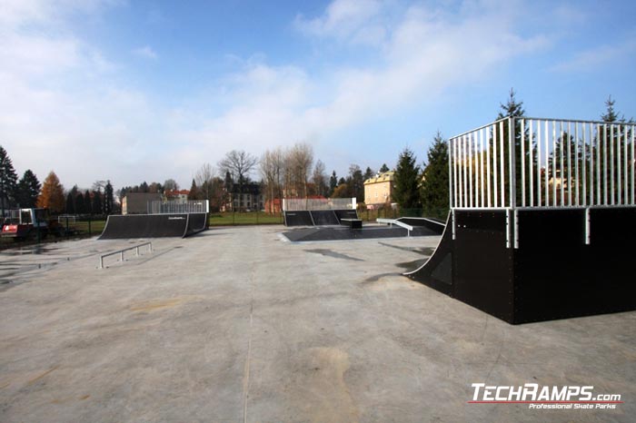 Kudowa_Zdroj_skatepark - panorama