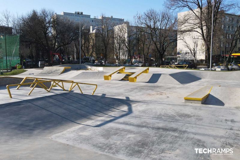 Manual pad - skatepark e Wrocławiu 