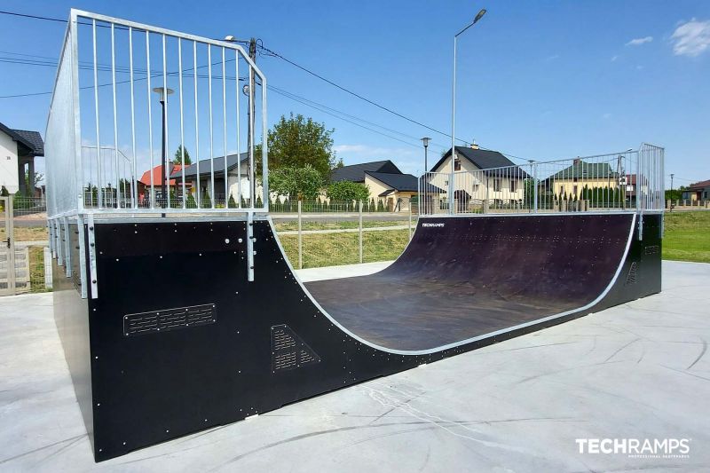 Minirampa - skatepark Zabno