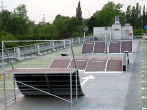 Mobilny skatepark Techramps