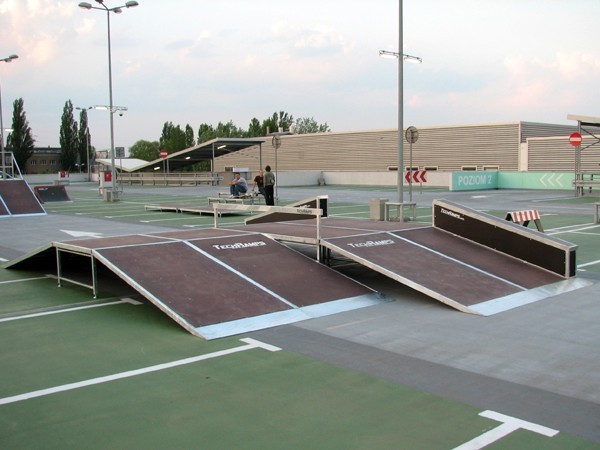 Mobilny skatepark Techramps