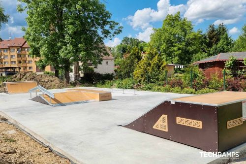 Modular skatepark - Mieszkowice