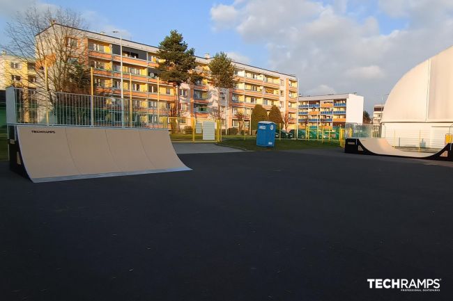 Modular skatepark - Pavlovice