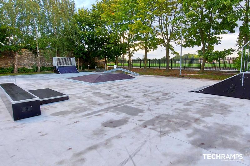 Skatepark surface 