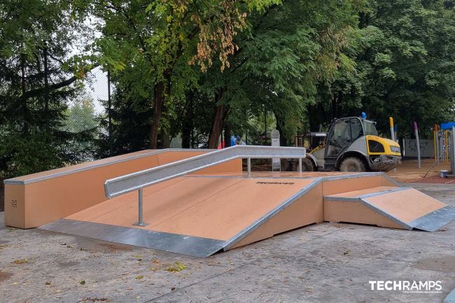 Modular skatepark - Warsaw (Spartanska 4)